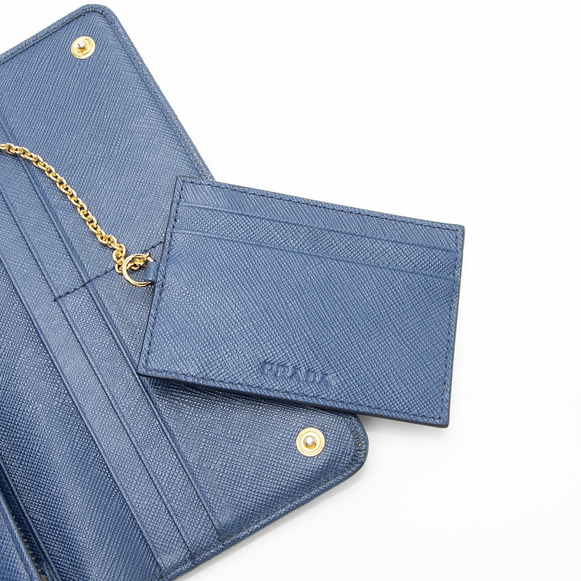 Prada Saffiano Continental Wallet