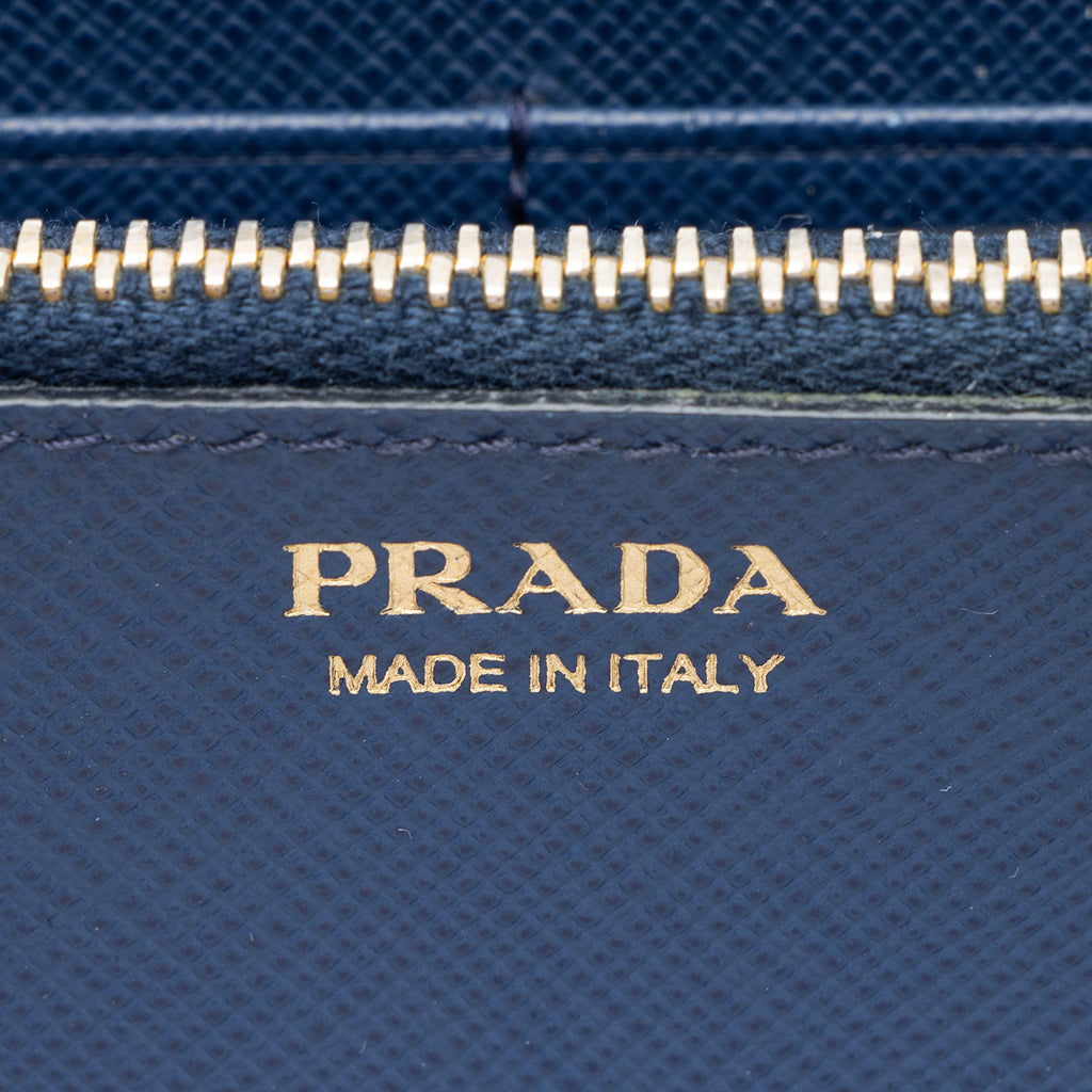 Prada Saffiano Continental Wallet