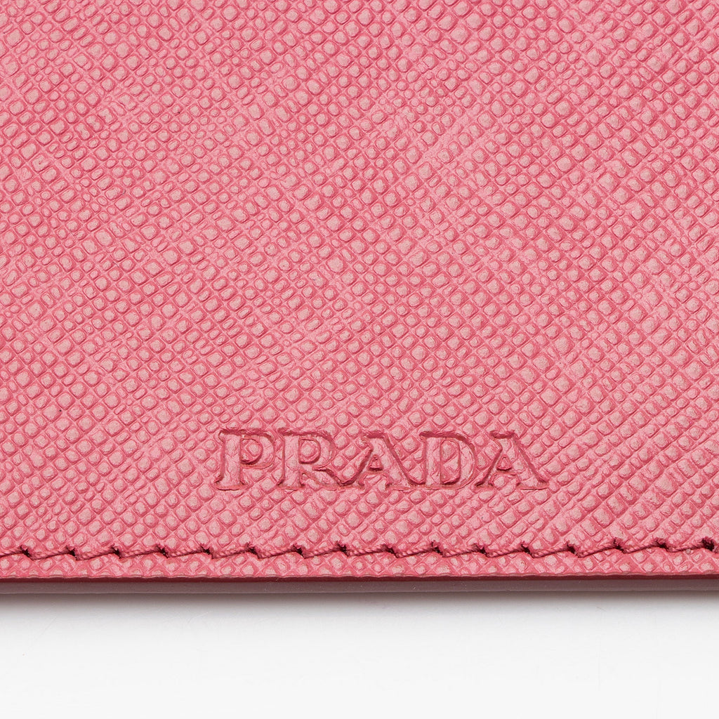 Prada Saffiano Continental Wallet