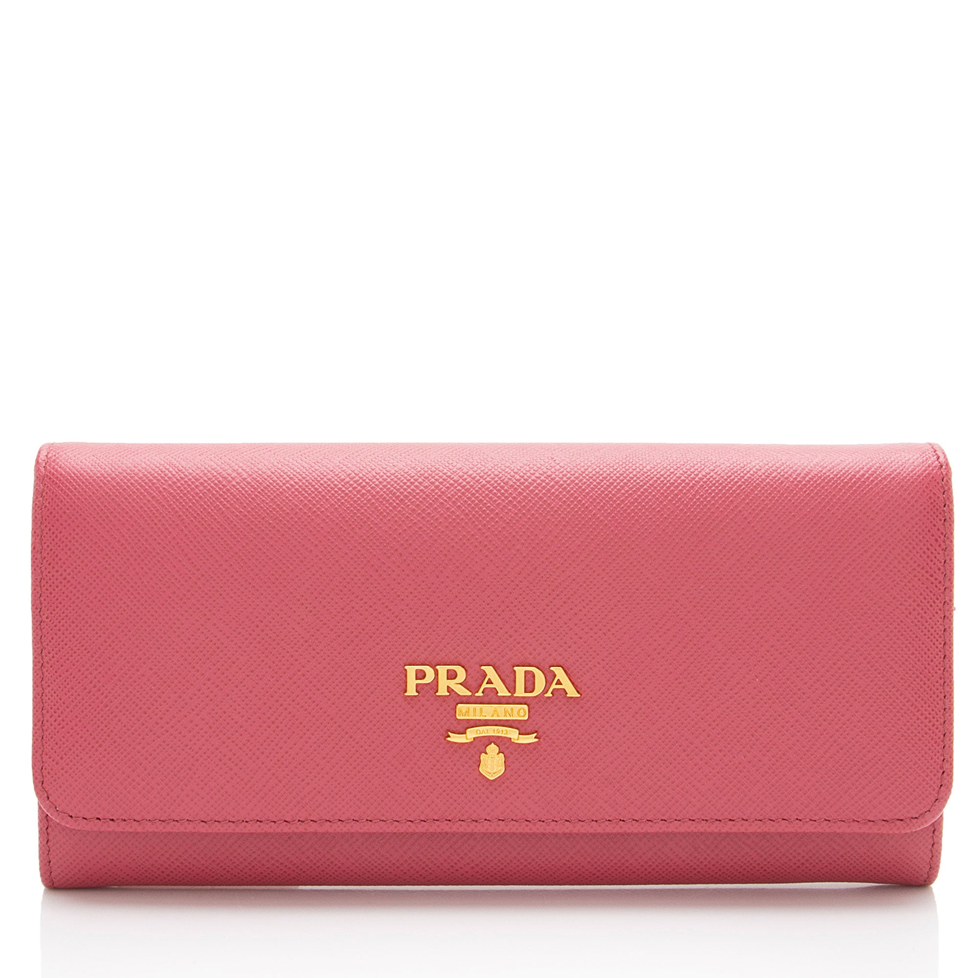 Prada Saffiano Continental Wallet