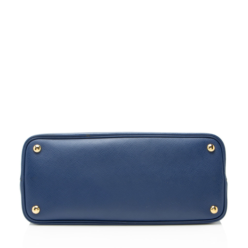 Prada Saffiano Cuir Double Handle Medium Tote