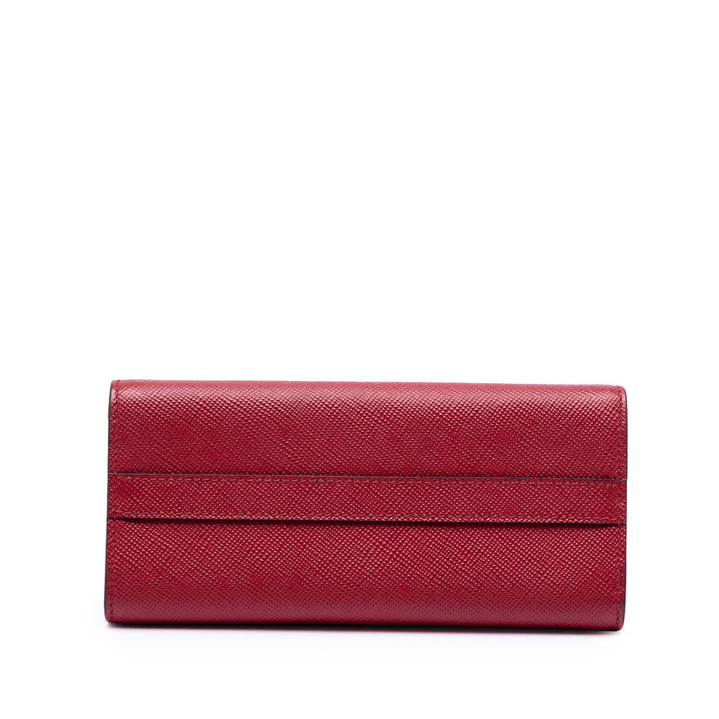 Prada Saffiano Cuir Monochrome Envelope Crossbody