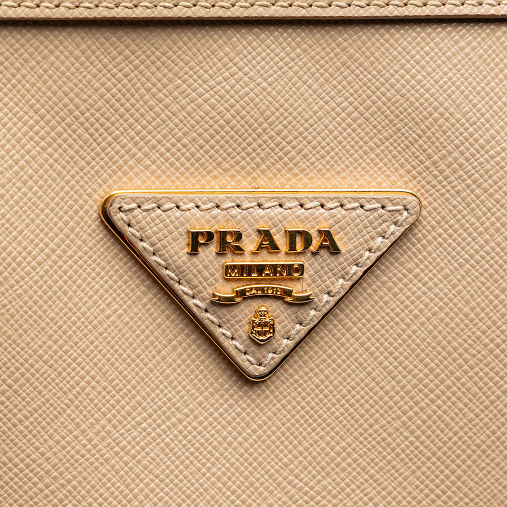Prada Saffiano Lux Boston Bag