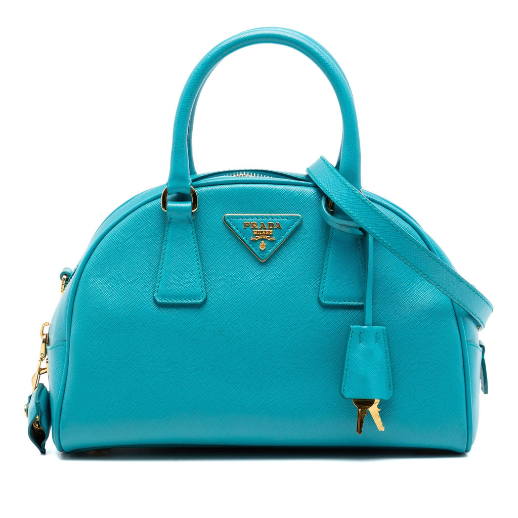 Prada Saffiano Lux Bowling Bag