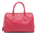 Prada Saffiano Lux Convertible Bowler Bag