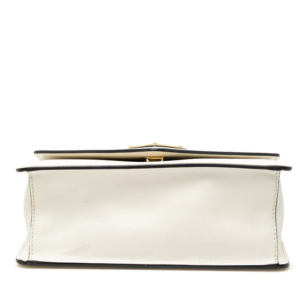 Prada Saffiano Lux Envelope Chain Flap