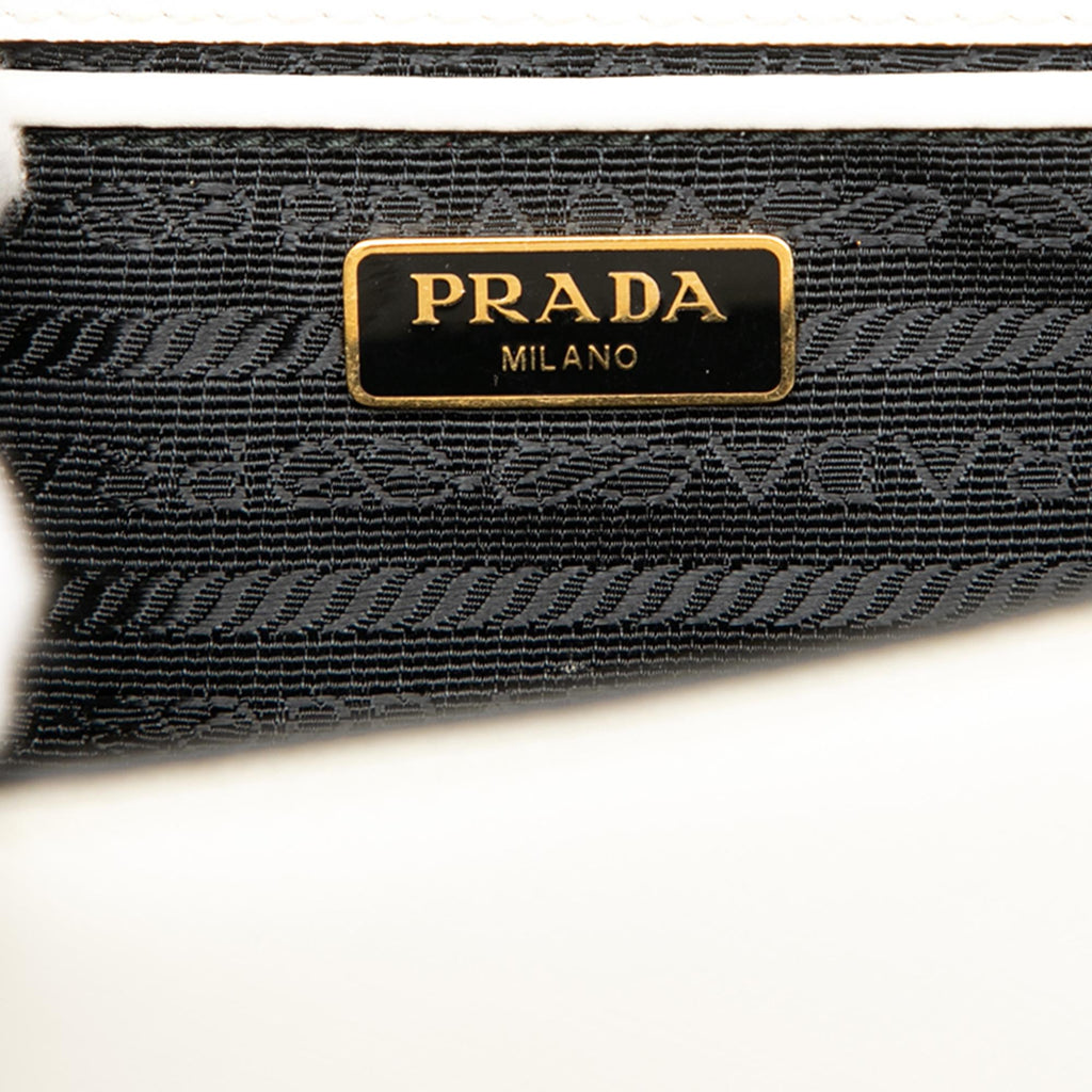 Prada Saffiano Lux Envelope Chain Flap