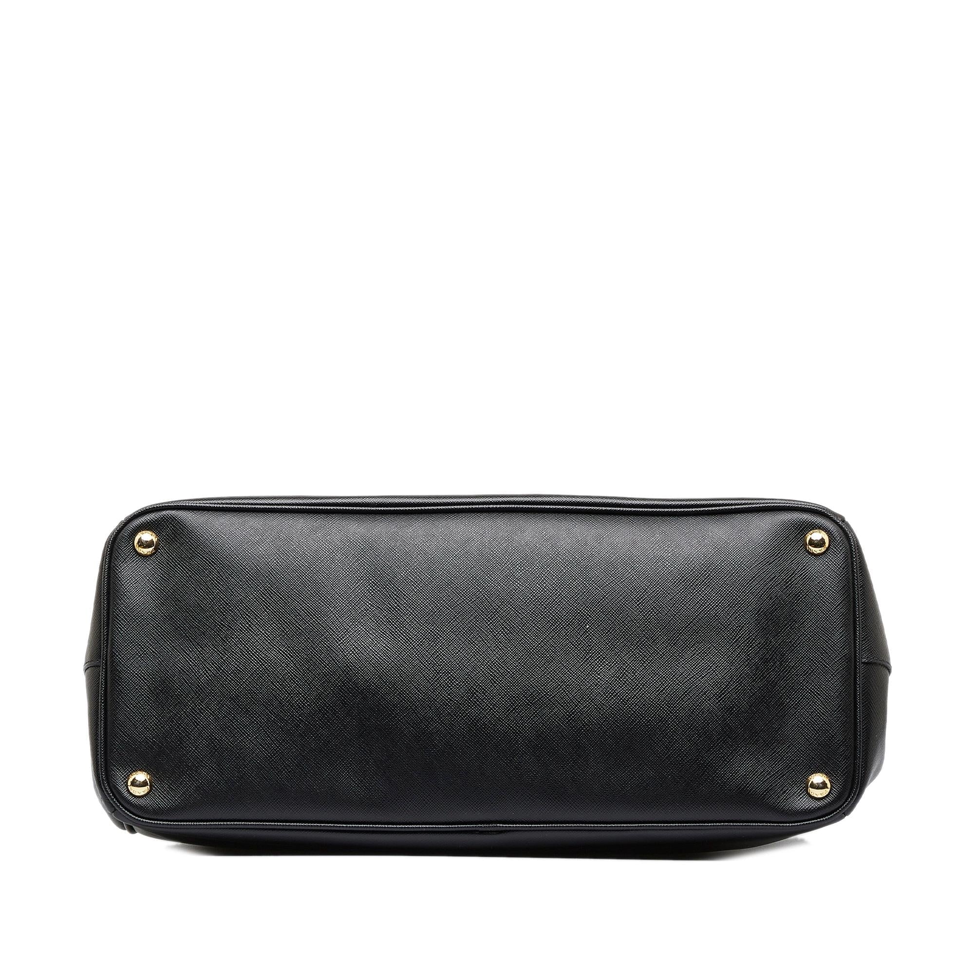 Prada Saffiano Lux Galleria Double Zip Tote (SHG-eRftwn)