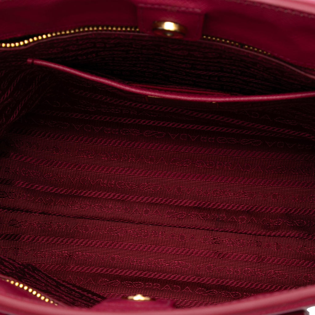 Prada Saffiano Lux Parabole Satchel