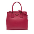 Prada Saffiano Lux Parabole Satchel