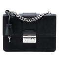 Prada Saffiano Lux Sound Lock Crossbody