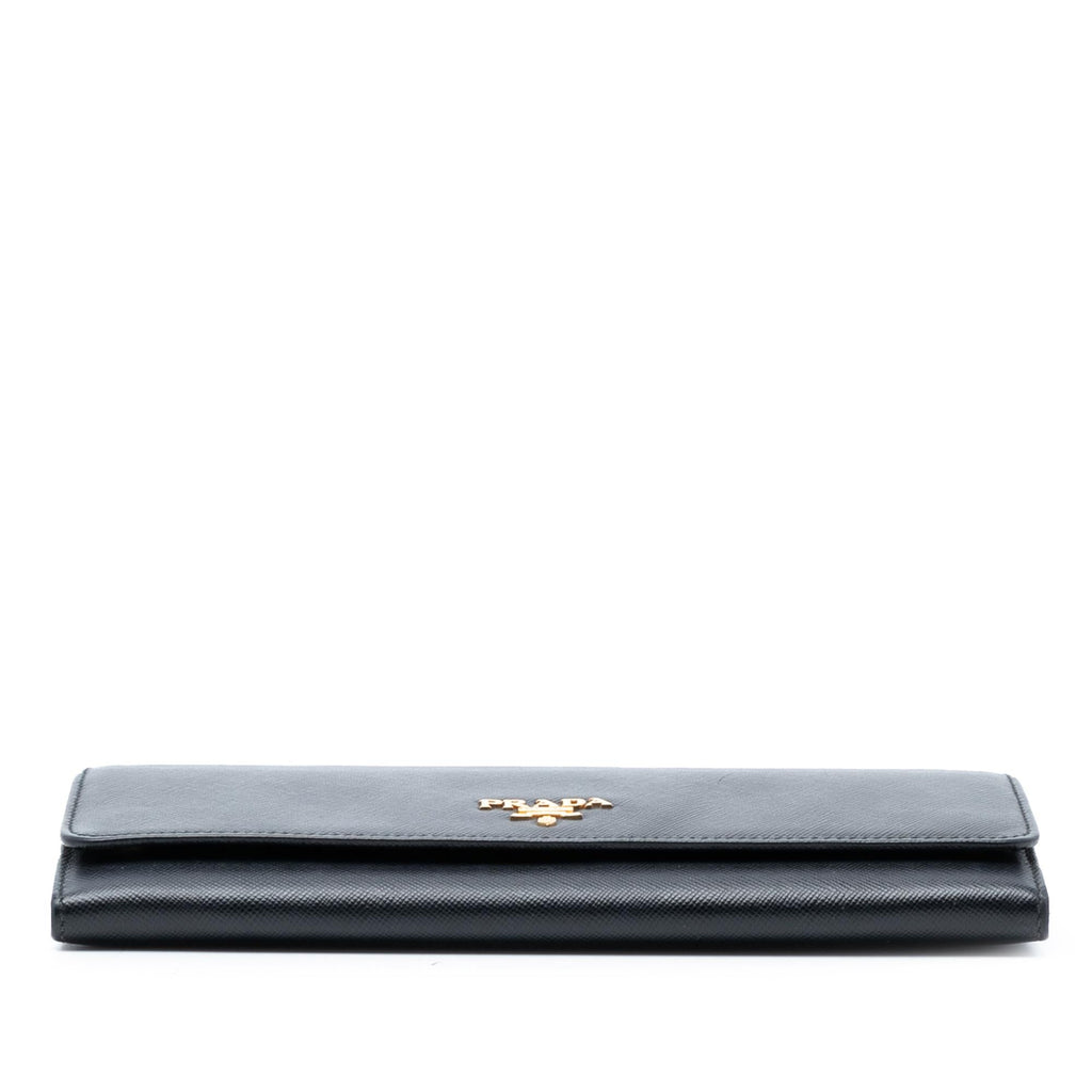 Prada Saffiano Lux Wallet On Chain