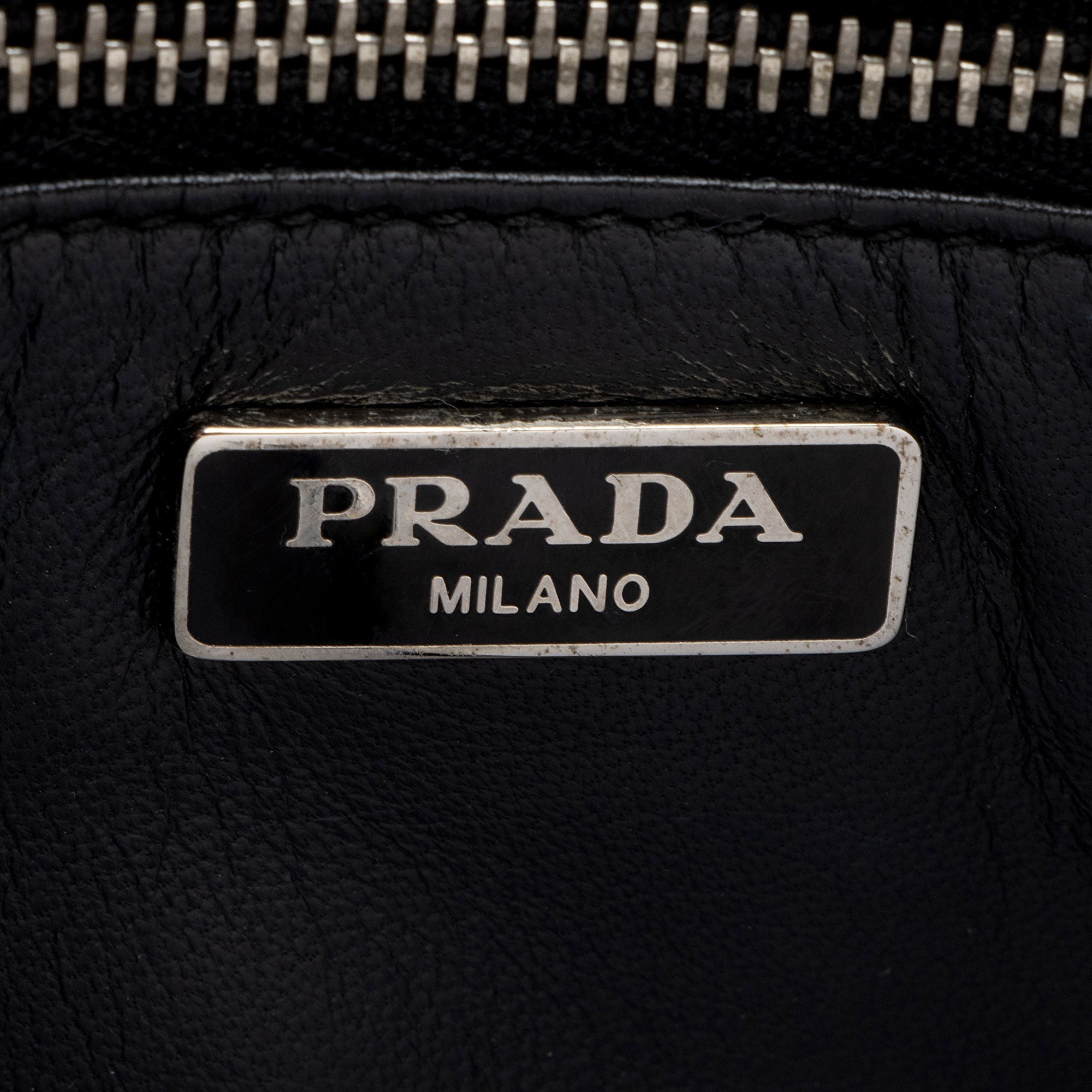 Prada Saffiano Rosso dis Butterfly Clutch