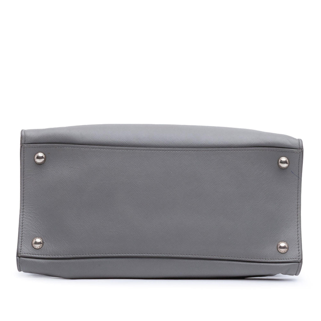 Prada Saffiano Soft Triple Pocket Tote
