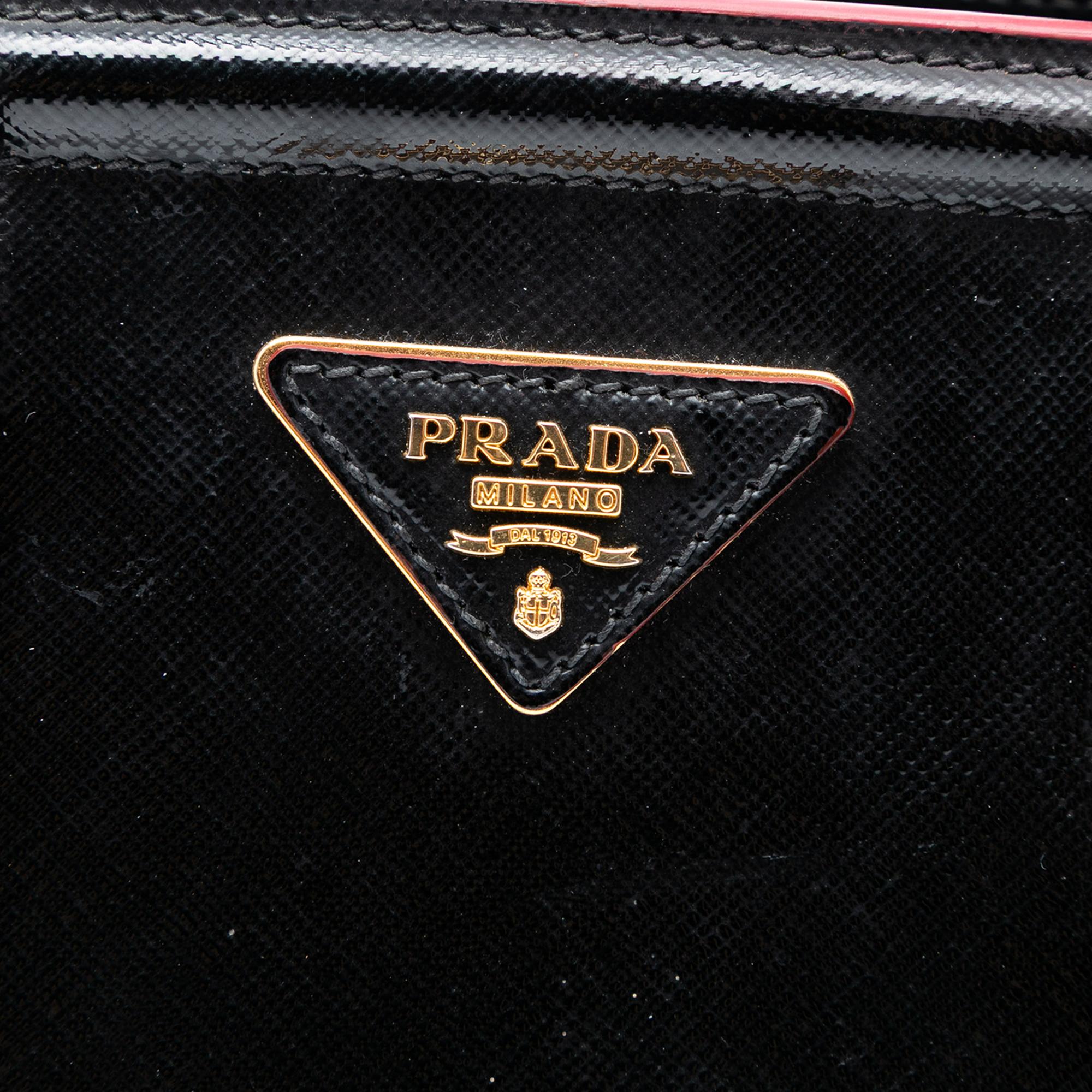 Prada Saffiano Vernice Satchel