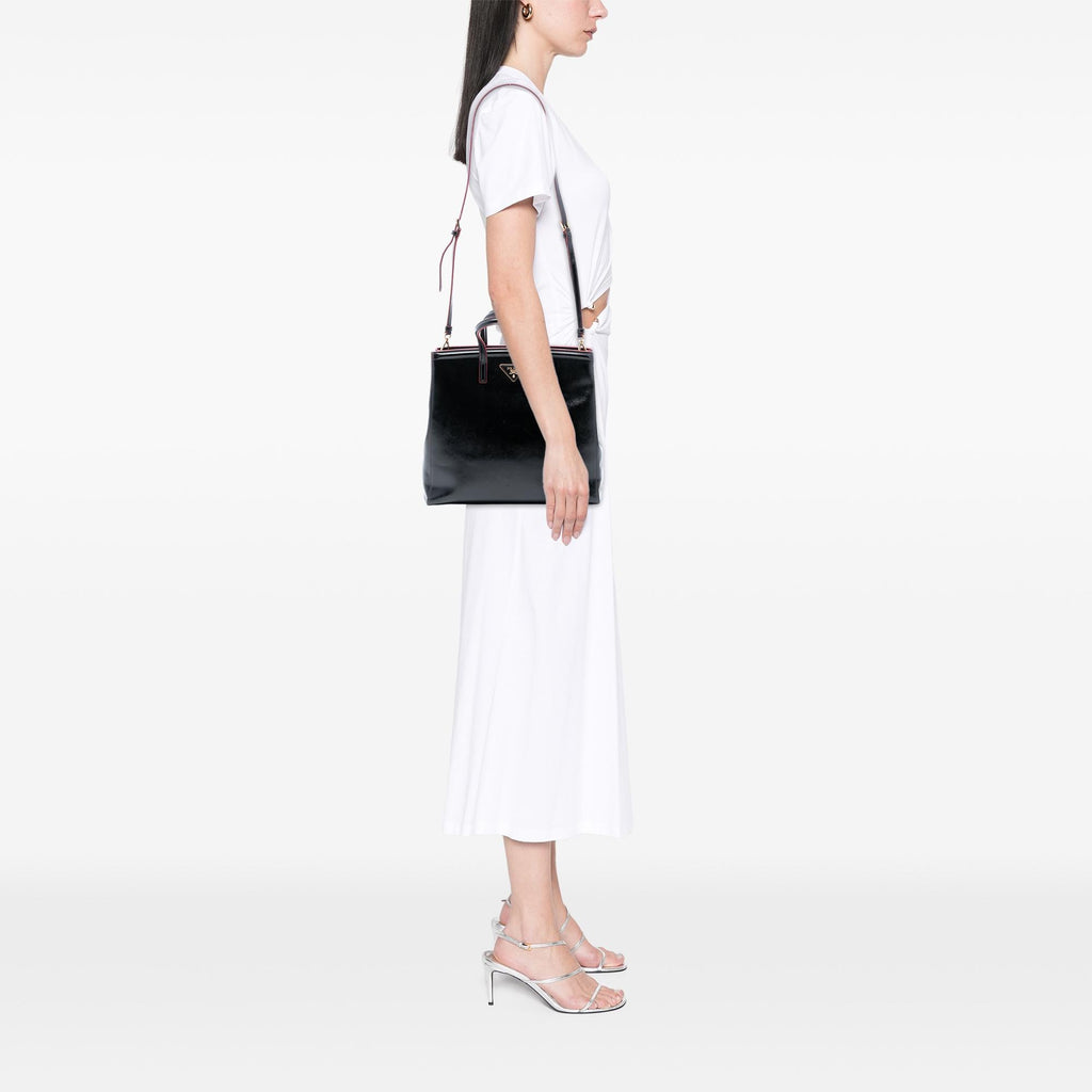 Prada Saffiano Vernice Satchel