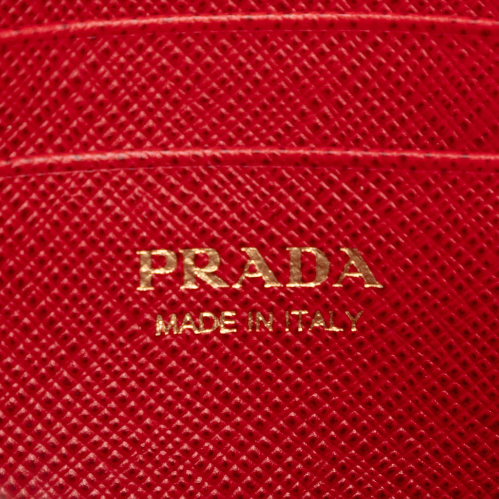 Prada Saffiano Wallet On Chain