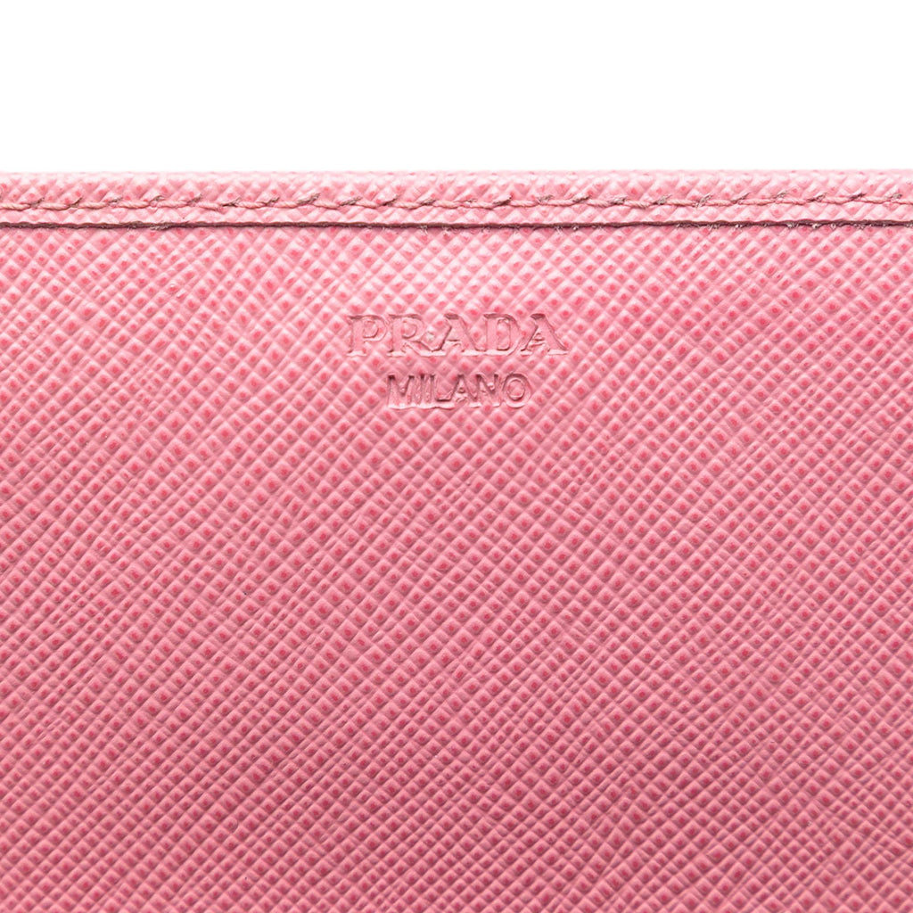 Prada Saffiano Wallet On Chain
