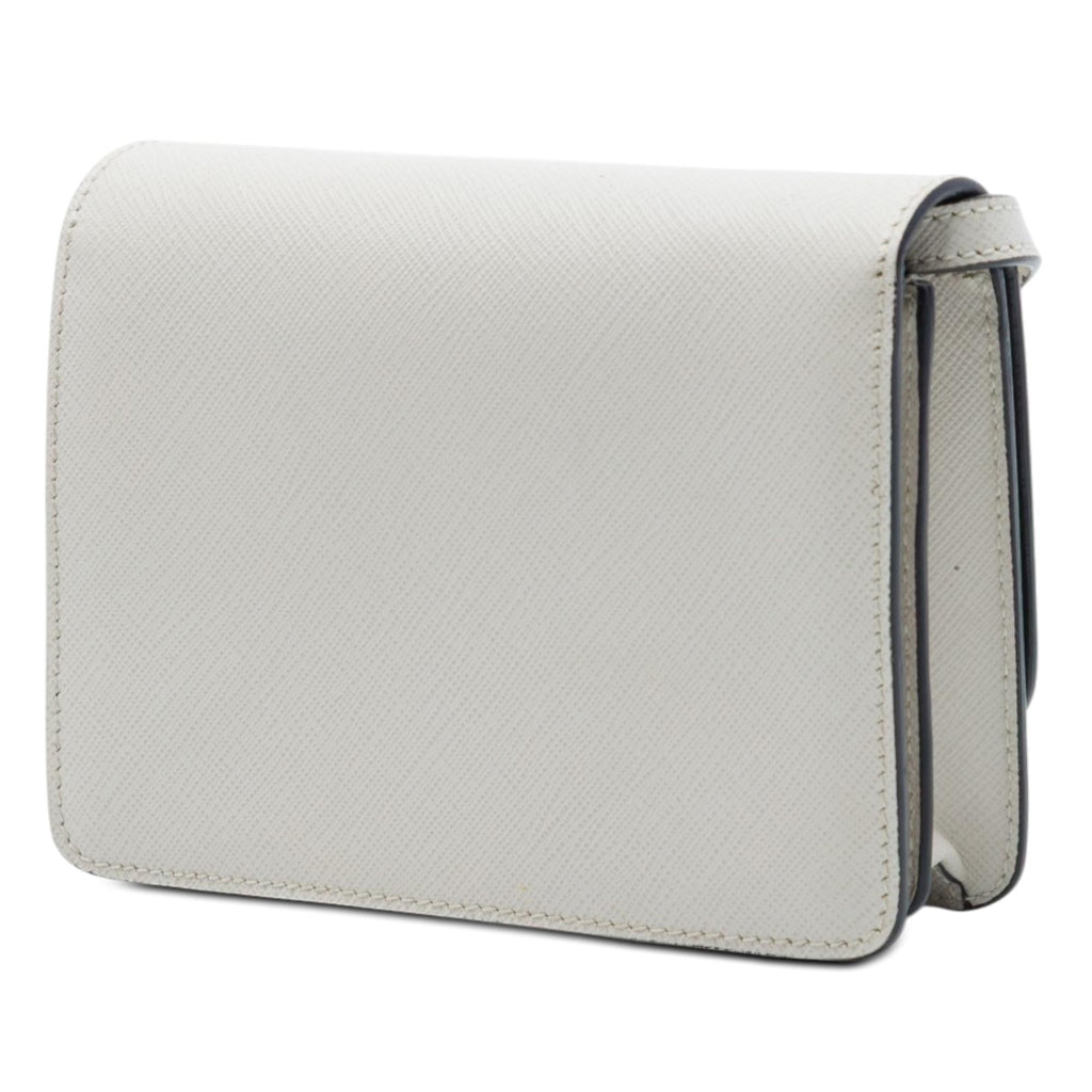 Prada Saffiano Wallet on Strap