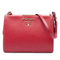 Prada Saffiano and City Calf Light Frame Crossbody