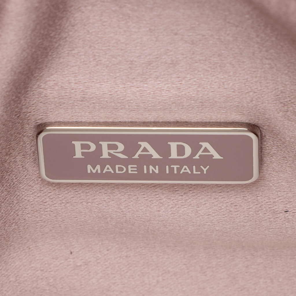Prada Satin Crystal Re-Edition 2000 Mini Bag