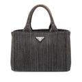 Prada Small Canvas Canapa Satchel