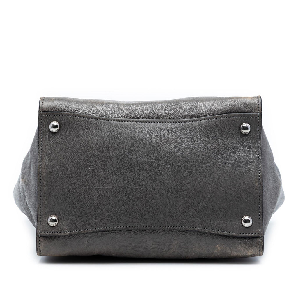 Prada Small Glace Calf Twin Pocket Satchel