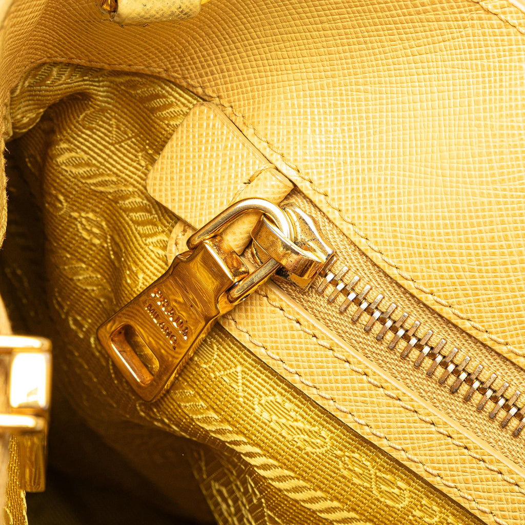 Prada Small Saffiano Lux Galleria Satchel