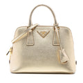 Prada Small Saffiano Lux Promenade Satchel
