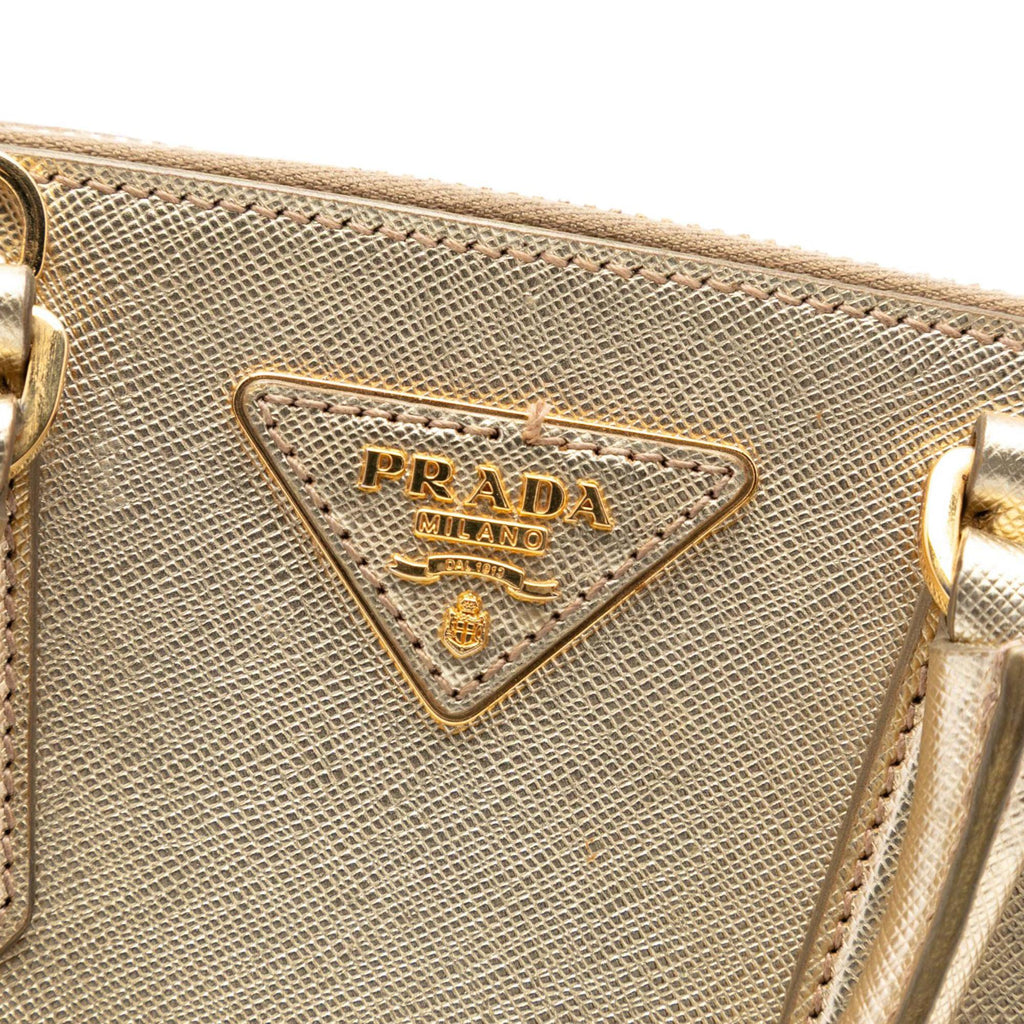 Prada Small Saffiano Lux Promenade Satchel