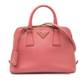 Prada Small Saffiano Lux Promenade Satchel