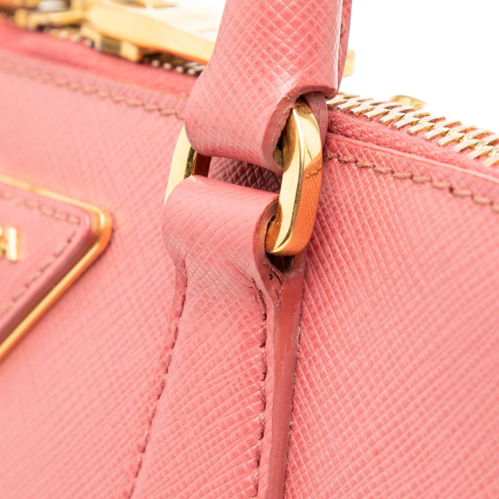 Prada Small Saffiano Lux Promenade Satchel
