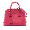 Prada Small Saffiano Lux Promenade Satchel