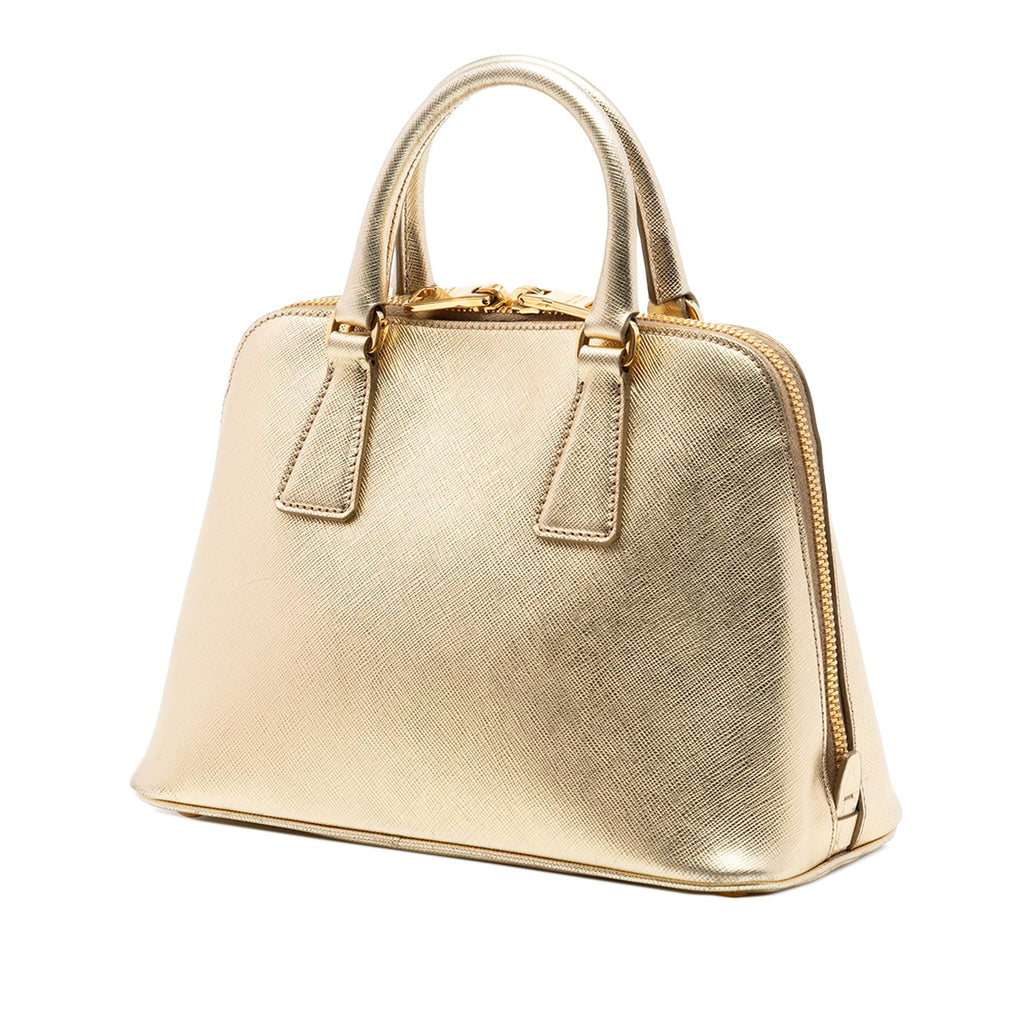 Prada Small Saffiano Lux Promenade Satchel