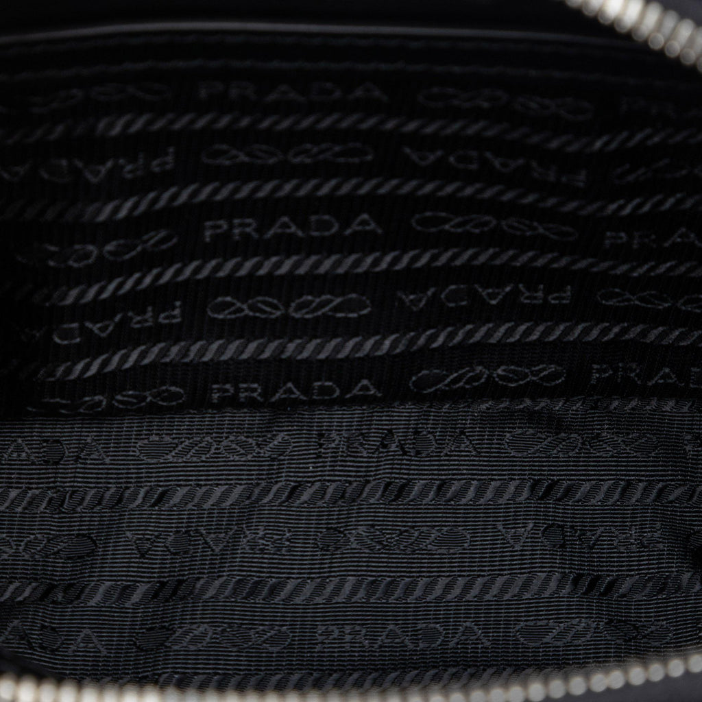 Prada Small Spazzolato Brique Crossbody