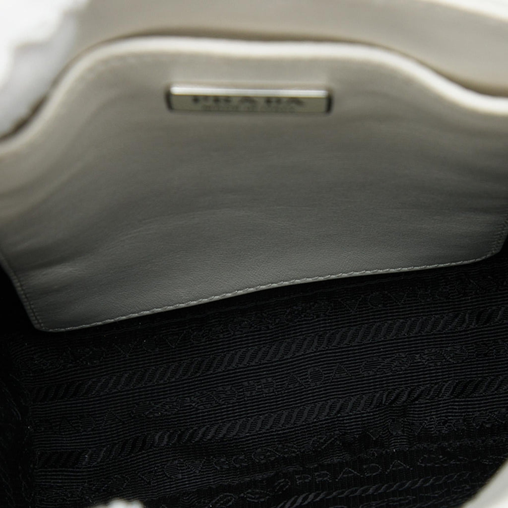 Prada Small Spazzolato Leather Satchel