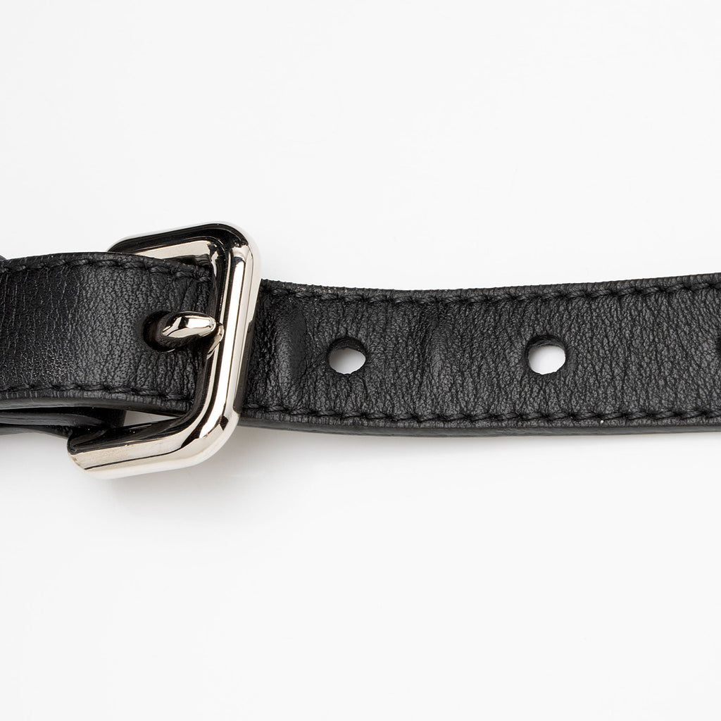 Prada Soft Calf Buckle Satchel