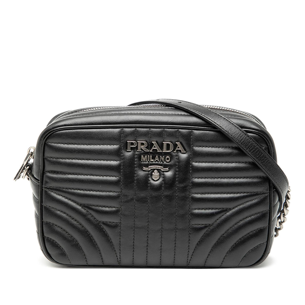 Prada Soft Calfskin Diagramme Camera Bag