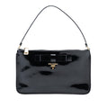 Prada Spazzolato Bow Pochette