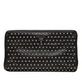 Prada Studded Leather Clasp Clutch