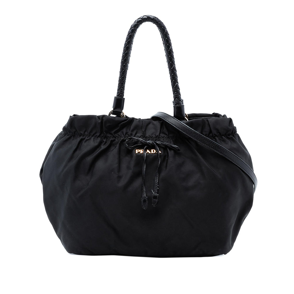 Prada Tessuto Bow Satchel
