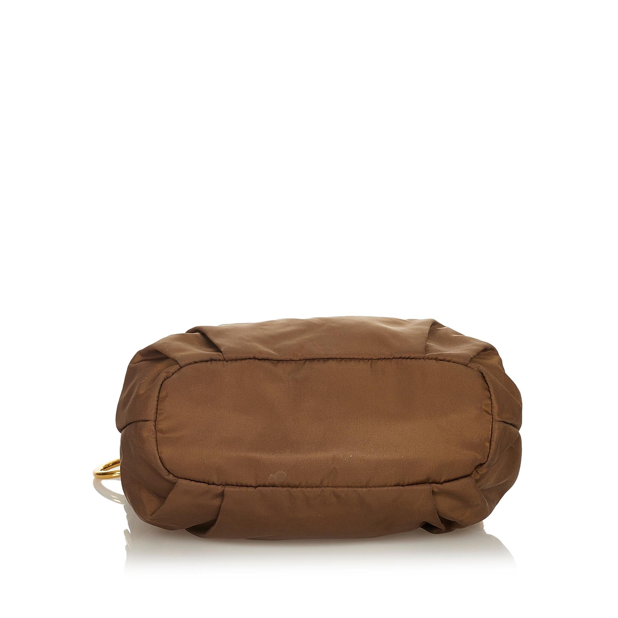 Prada Tessuto Bow Shoulder Bag (SHG-26356)