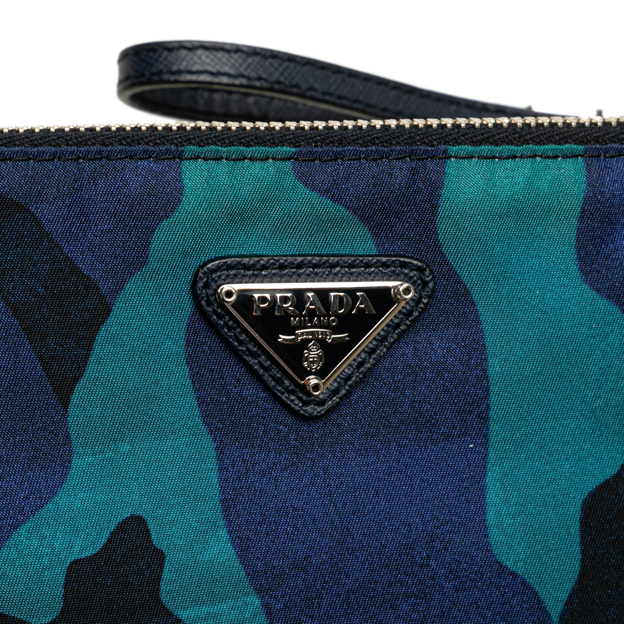 Prada Tessuto Camouflage Clutch