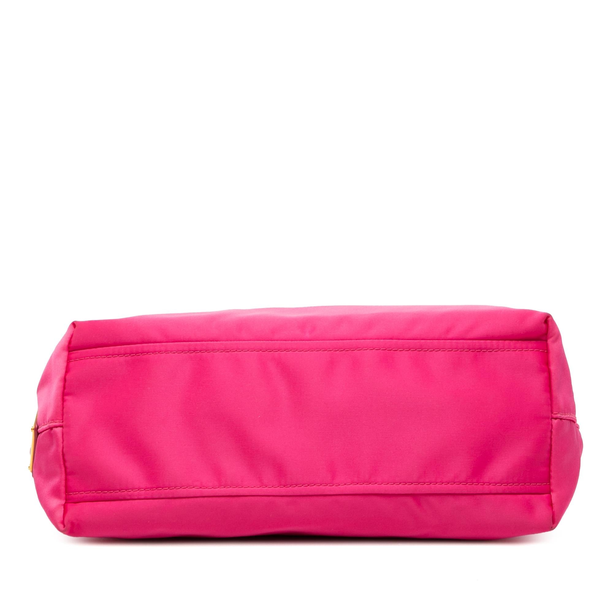 Prada Tessuto Canapa Logo Bow Satchel