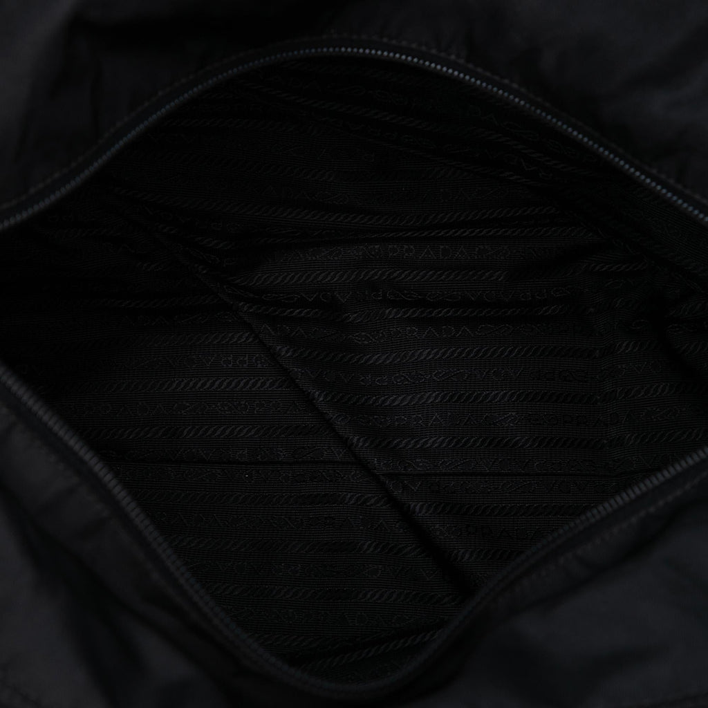Prada Tessuto Canapa Logo Satchel