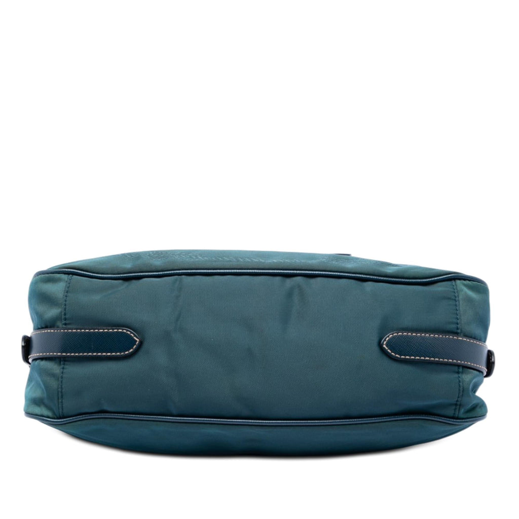 Prada Tessuto Canapa Logo Shoulder Bag