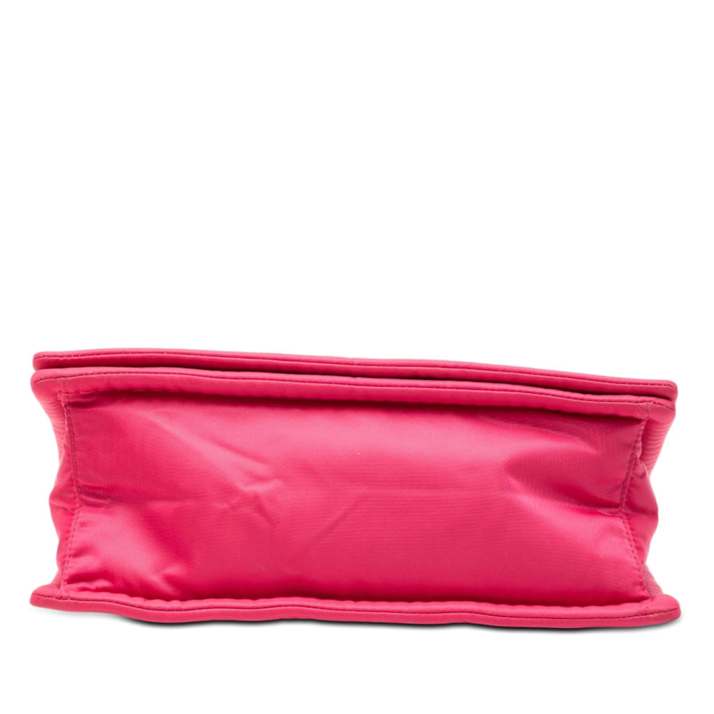 Prada Tessuto Chain Flap Crossbody
