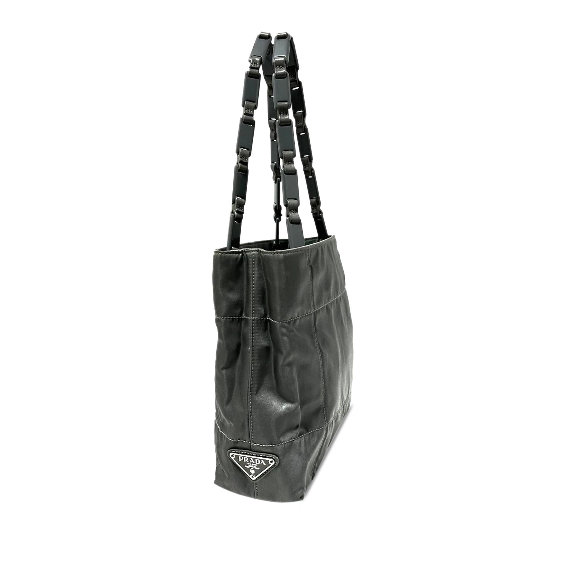 Prada Tessuto Chain Shoulder Bag (SHG-WqmM8Z)