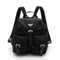 Prada Tessuto Double Pocket Medium Backpack (SHF-EHKQ1z)
