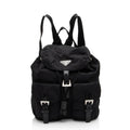 Prada Tessuto Double Pocket Small Backpack (SHF-wNk9mi)